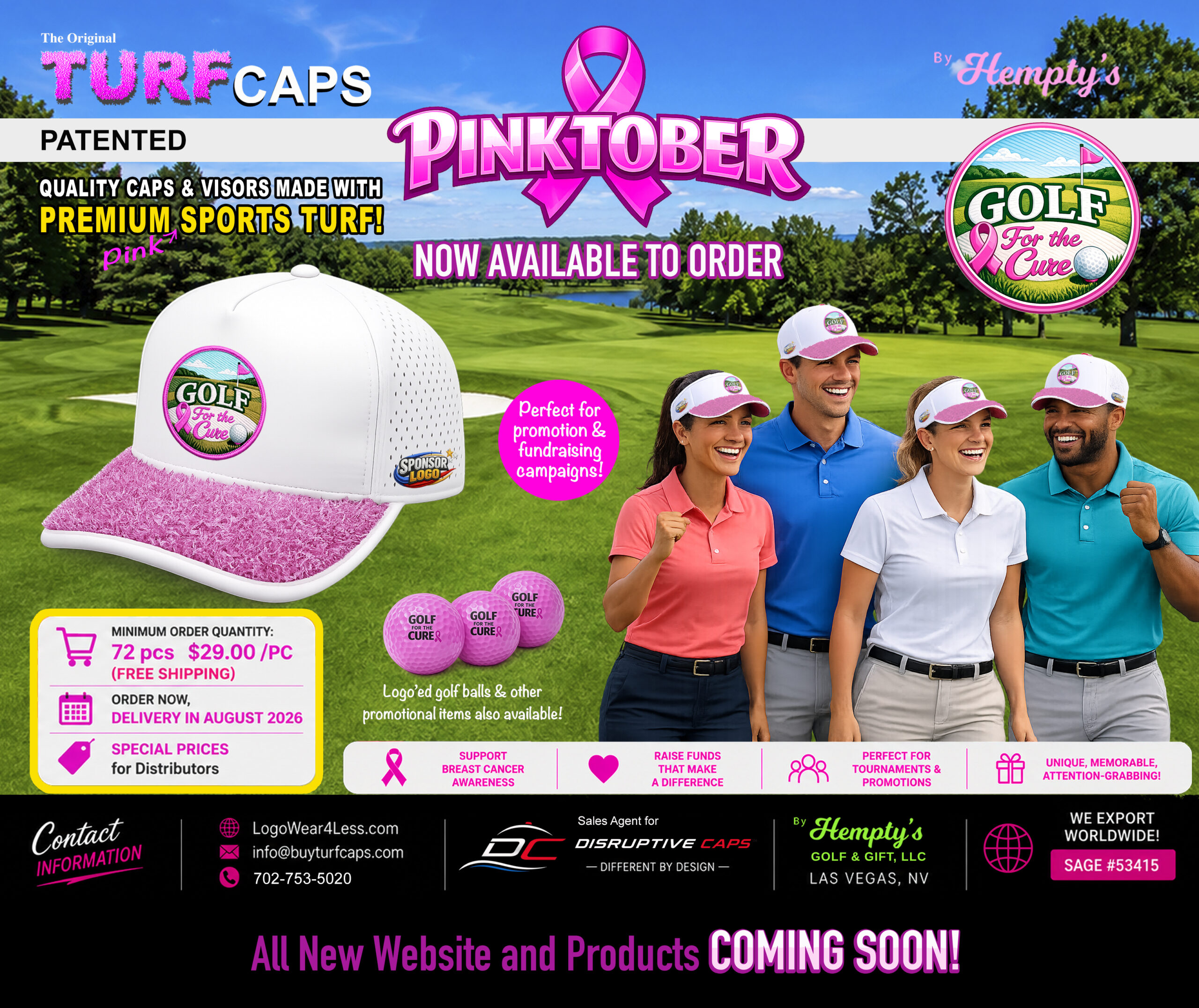turf caps